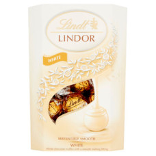 Lindt Lindor White Chocolate Truffles Box