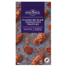 ASDA Extra Special Flaked Belgian Chocolate Truffles 160g