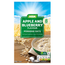 ASDA Apple and Blueberry Flavour Porridge Oats
