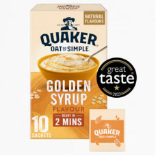 Quaker Oat So Simple Golden Syrup Porridge 10 Pack
