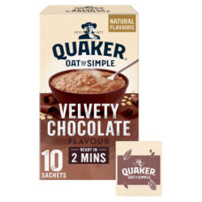 Quaker Oat So Simple Velvety Chocolate Porridge Sachets