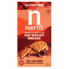 Nairn's Gluten Free Biscuit Breaks Chocolate Chip