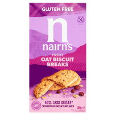 Nairn's Gluten Free Biscuit Breaks Oats & Fruit