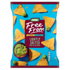 ASDA Free From Lightly Salted Tortilla Chips 180g
