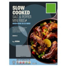 ASDA Slow Cooked Salt & Pepper Mini Ribs 550g