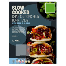 ASDA Slow Cooked Char Siu Pork Belly Burnt Ends 430g