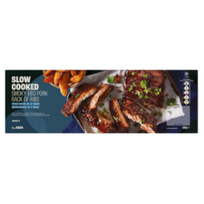 ASDA Slow Cooked Smoky BBQ Pork Rack of Ribs 600g