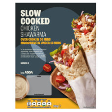 ASDA Aromatic Chicken Shawarma with a Garlic Yogurt Drizzle