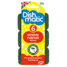 Dishmatic Fill & Clean Heavy Duty Refill Pads