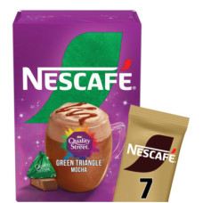 Nescafé Quality Street Green Triangle Hazelnut Flavour Mocha 7 x 19g (133g)