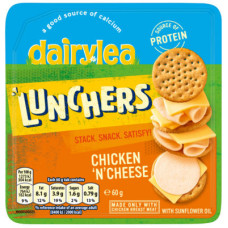 Dairylea Lunchers Chicken And Cheese Convenience Meals 60g