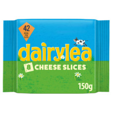 Dairylea Cheese Slices 8 x 18.75g (150g)