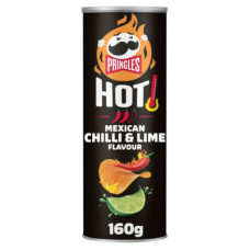 Pringles Hot Mexican Chilli & Lime Flavour 160g