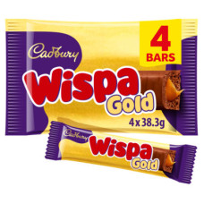Cadbury Wispa Gold Chocolate Bars 4 Pack