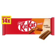 Kit Kat 2 Finger Orange Chocolate Biscuit Bars Bumper Multipack