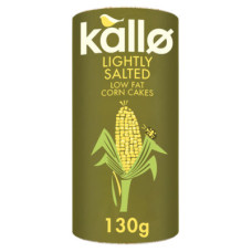 Kallo Lightly Salted Low Fat Corn Cakes