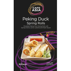 CAFÉ ASIA Peking Duck Spring Rolls 30 Pack x 35g (1.05 kg)  FROZEN