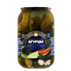 Teshchiny Recepty - Pickled Cucumbers with Oak Leaves 900ml