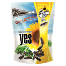 Y.E.S. - Roasted Salted Striped Sunflower Seeds 150g