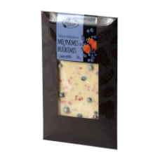 Ruta - White Chocolate with Blueberries and Strawberries 100g