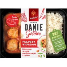 Sokolow - Pork Meatballs in Tomato Sauce with Rice 360g