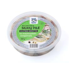 Dauparu Zuvis - Herring Fillet with Onions in Oil 200g