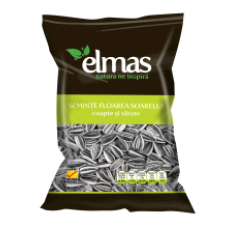 Elmas - Salted, Roasted & Striped Sunflower Seeds / Seminte Floarea Soarelui Coapte Sare 200g