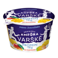 Greek Amfora Protein - Curd with Mango 200g