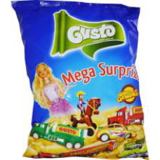 Gusto - Super Surprise Puffy Snacks / Pufuleti cu Surprize 60g