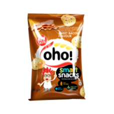OHO - Sweet Bacon Flavour Snacks 60g