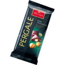 Pergale - Dark Chocolate with Hazelnuts 85g