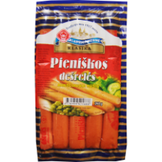 Klaipedos Mesine - Pieniskos Cooked Sausages 260g