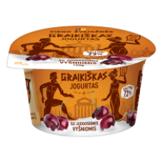 Pieno Zvaigzdes - Greek Yogurt with Black Cherry 150g