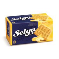 Selga - Banana Flavour Biscuits 180g