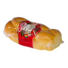 Tudia - Bradut Twisted Smoked Yellow Cheese / Cascaval Impletit kg (~400g)