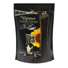 Y.E.S. - Roasted Black Sunflower Seeds 300g