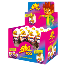 Kiddy - Aha Zoo Milk Chocolate Egg with Surprise Toy 20g
