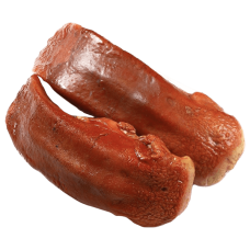 Rokiskio Mesine - Pork Tongues Hot Smoked kg (~200g)