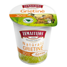 Zemaitijos - Sour Cream 30% Fat 400g