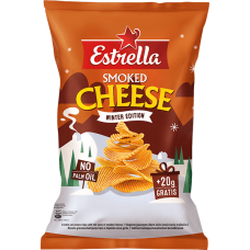 Estrella - Crinkle Cut Potato Chips with Smoked Cheese 200g