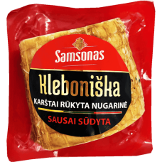Samsonas - Kleboniska Hot Smoked Pork Loin ~300g kg