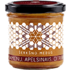 Serksno Medus - Honey with Cinnamon Orange and Lemon 200g