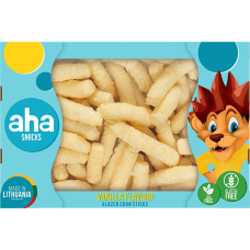 Aha - Vanilla Flavour Glazed Corn Sticks 250g