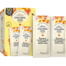 Colonia - Organic Polifloral Honey Sachets 10gx50pcs