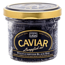 Sudrablinis - Wild Lumpfish Black Caviar 50g