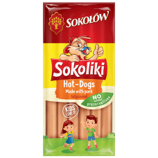 Sokoliki - Hot Dogs Made with Pork 140g