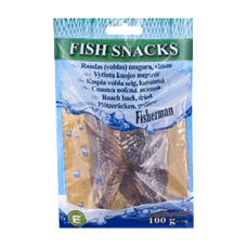 Fisherman - Dried Roach Back 100g