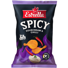Estrella - Sourcream and Chili Chips 115g