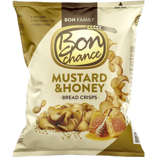 Bon Chance - Bread Crisps with Mustard and Honey 120g