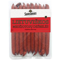 Samsonas - Lietuviskos Medziotoju Hot Smoked Sausages 530g